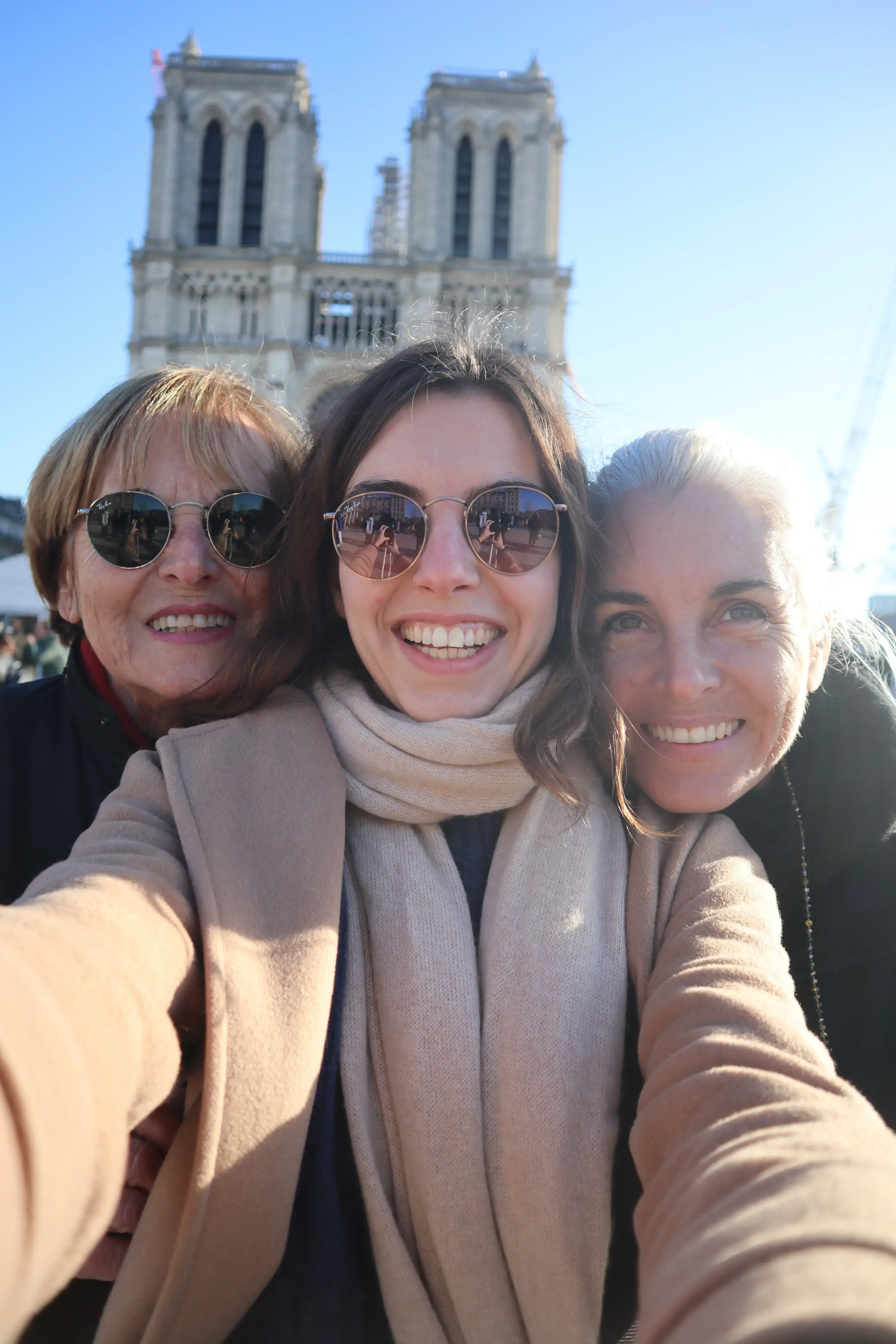 Marine, Evelyne et Isabelle